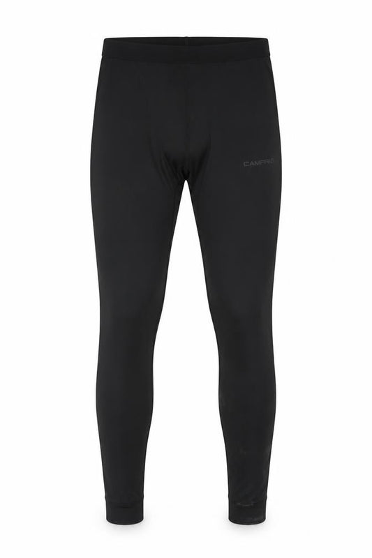 Front view of Campri Men's Black XL Compression Leggings