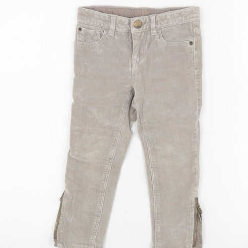 Gap Girls Beige Corduroy Trousers 3 Years