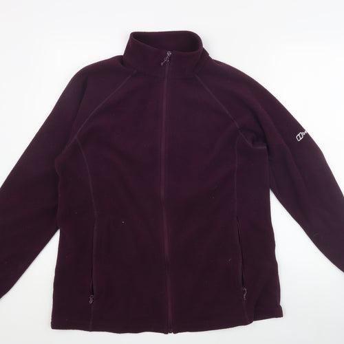 Berghaus Women's Purple Fleece Jacket Size 18