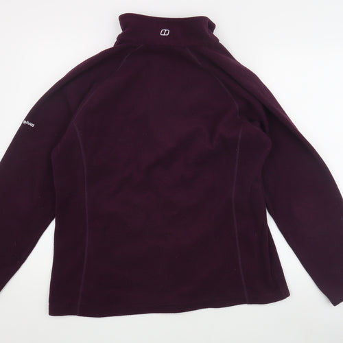 Berghaus Women's Purple Fleece Jacket Size 18