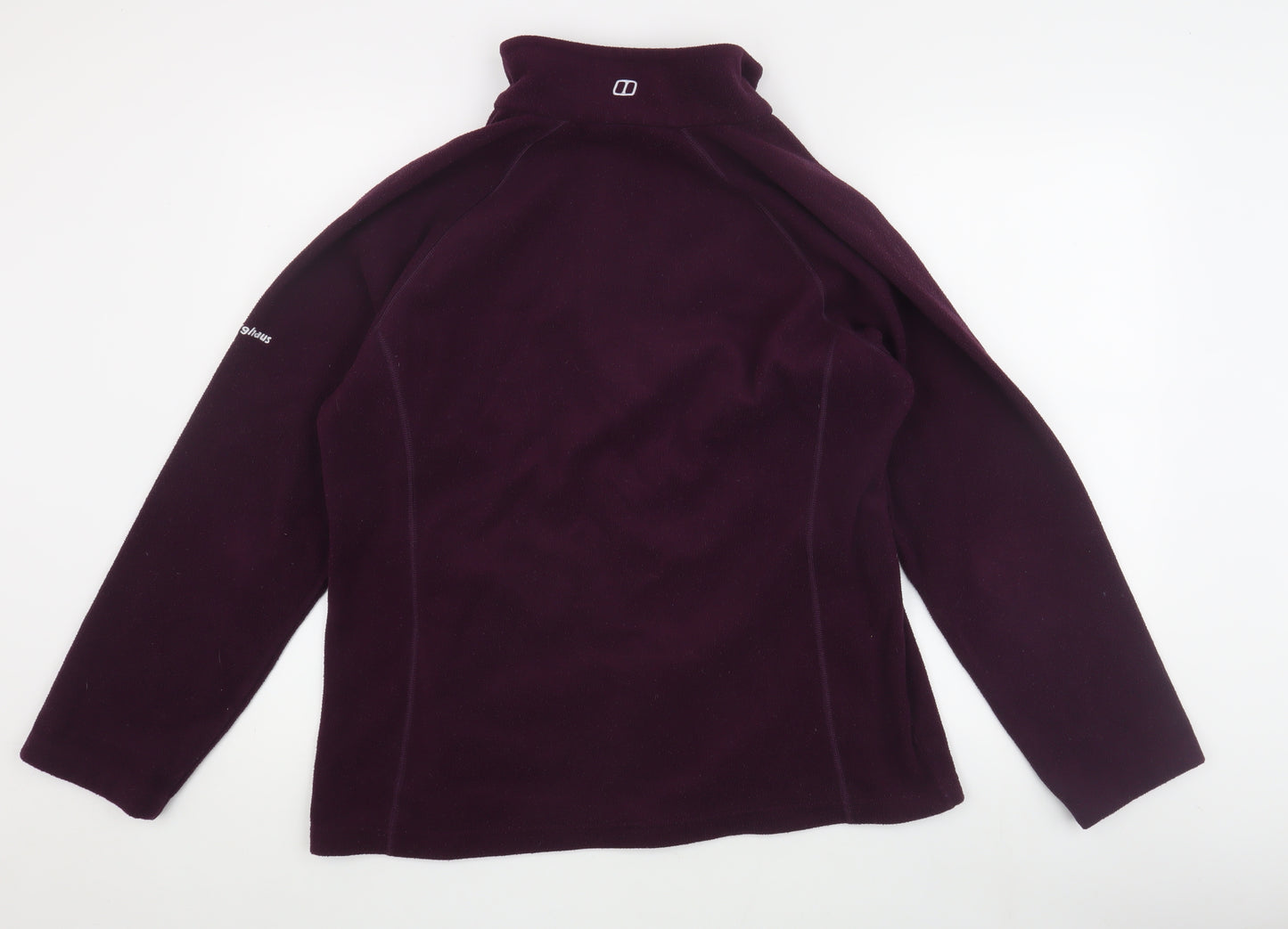 Berghaus Women's Purple Fleece Jacket Size 18