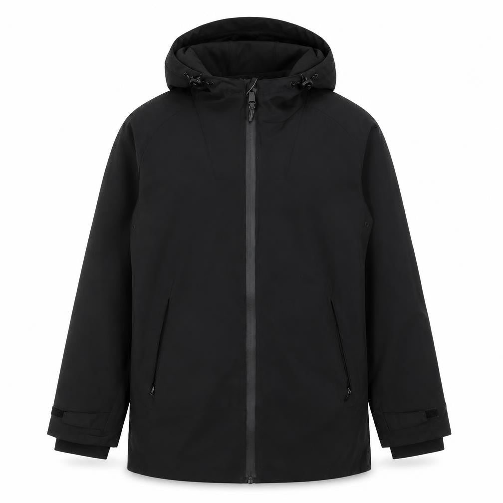 Front view of Marks & Spencer Teen Black Parka Jacket, size 13-14