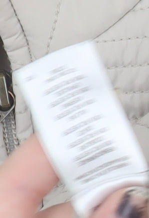 Per Una Beige Quilted Jacket, Women's Size 16