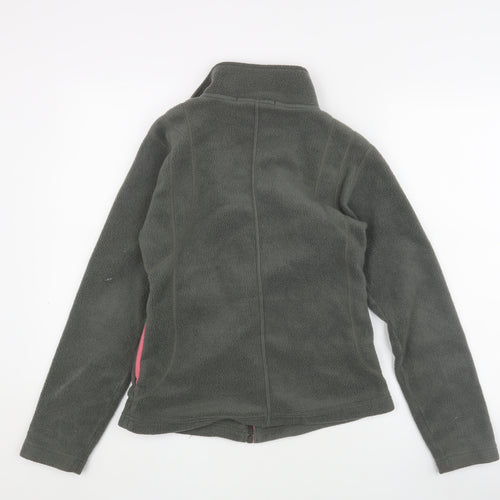 Chilli Pepper Women's Grey Fleece Jacket, Size 1, Full Zip
