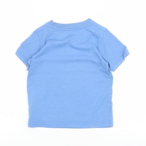 Tommy Hilfiger Blue Unisex Toddler T-Shirt 36M Pullover