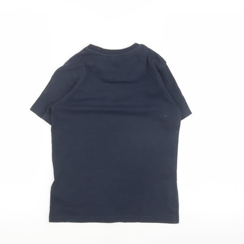 Penguin Boys Blue T-Shirt, Age 7-8, Classic Navy Style