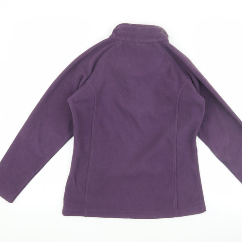 Peter Storm Girls Purple Fleece Jacket, Size 9-10, Activewear