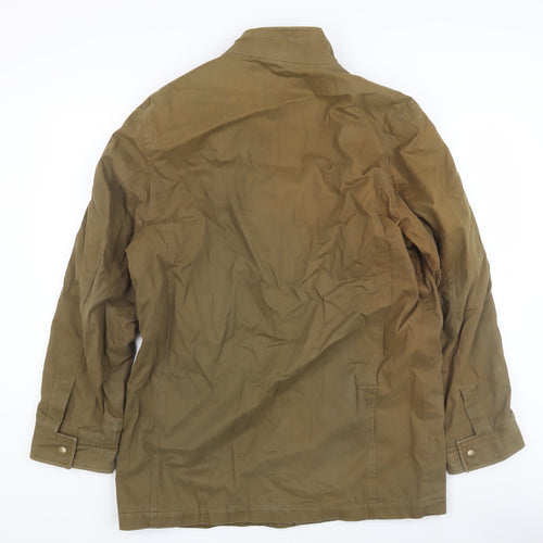 Jaeger Men's Brown Military Jacket M