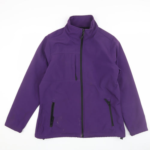 Regatta Women's Purple Size 16 Jacket, Full Zip, Casual