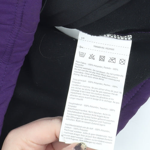 Regatta Women's Purple Size 16 Jacket, Full Zip, Casual