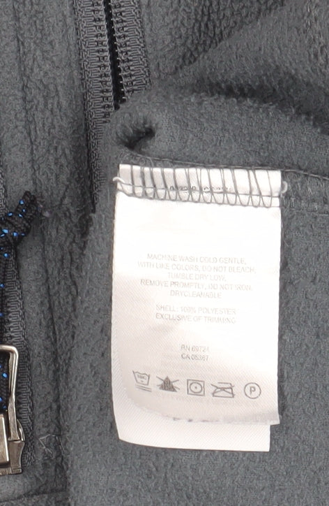 Columbia Men's Grey Fleece 1/4 Zip Jacket, S