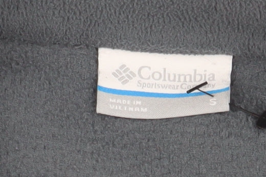 Columbia Men's Grey Fleece 1/4 Zip Jacket, S