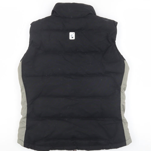 Nike Women's Black Puffer Waistcoat, Size S, Casual Style