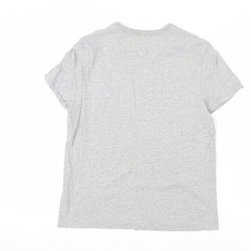 Tommy Hilfiger Men's Grey S Graphic T-Shirt
