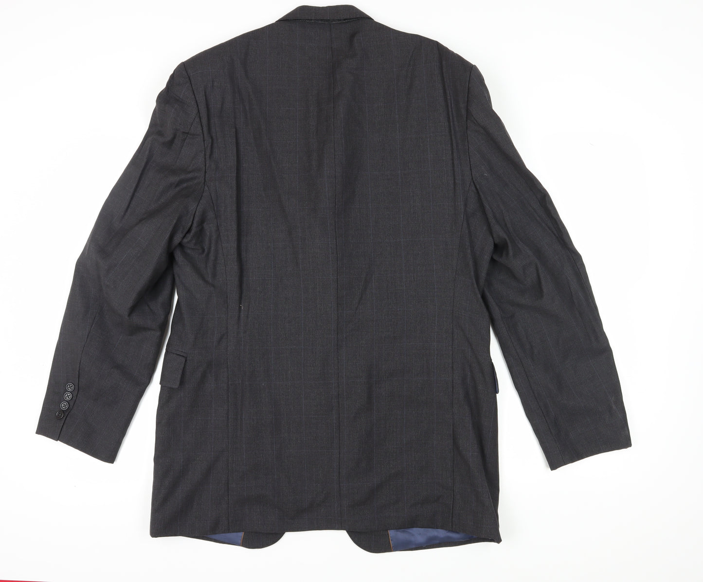 Austin Reed Men's Black Blazer, 46L Regular Fit