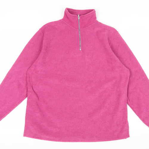 Roman Originals Women's Pink Pullover Sweatshirt - M