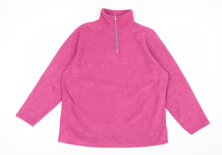 Roman Originals Women's Pink Pullover Sweatshirt - M