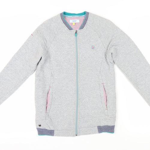 Baker by Ted Baker Boys Grey Full Zip Sweatshirt 11-12Y