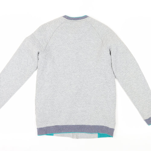 Baker by Ted Baker Boys Grey Full Zip Sweatshirt 11-12Y