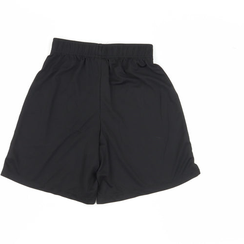 Sondico Boys Black Athletic Shorts 13 Years