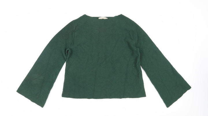 Oasis Women's Green Pullover Jumper S
