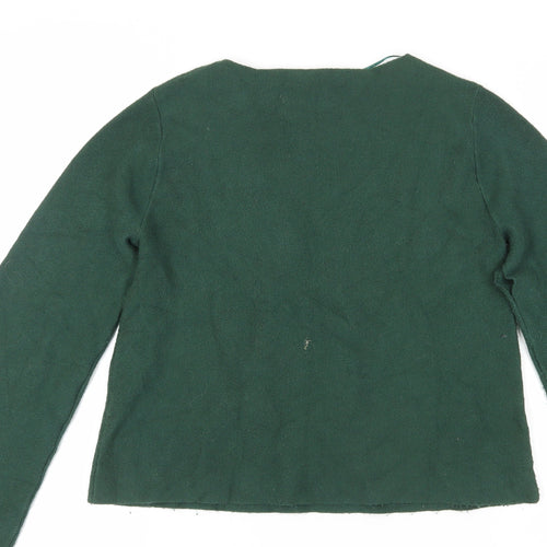 Oasis Women's Green Pullover Jumper S