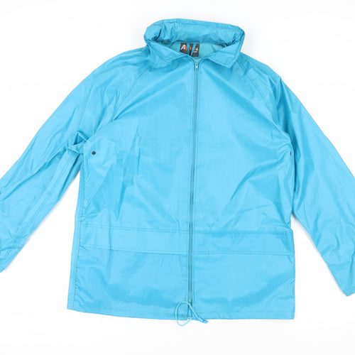 Alpine Trek Women's Blue Windbreaker Jacket - Size S