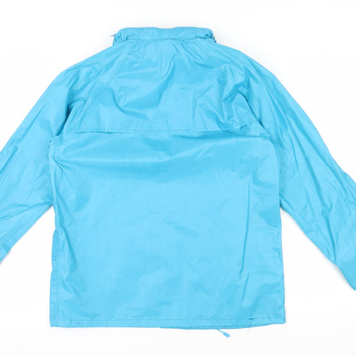 Alpine Trek Women's Blue Windbreaker Jacket - Size S