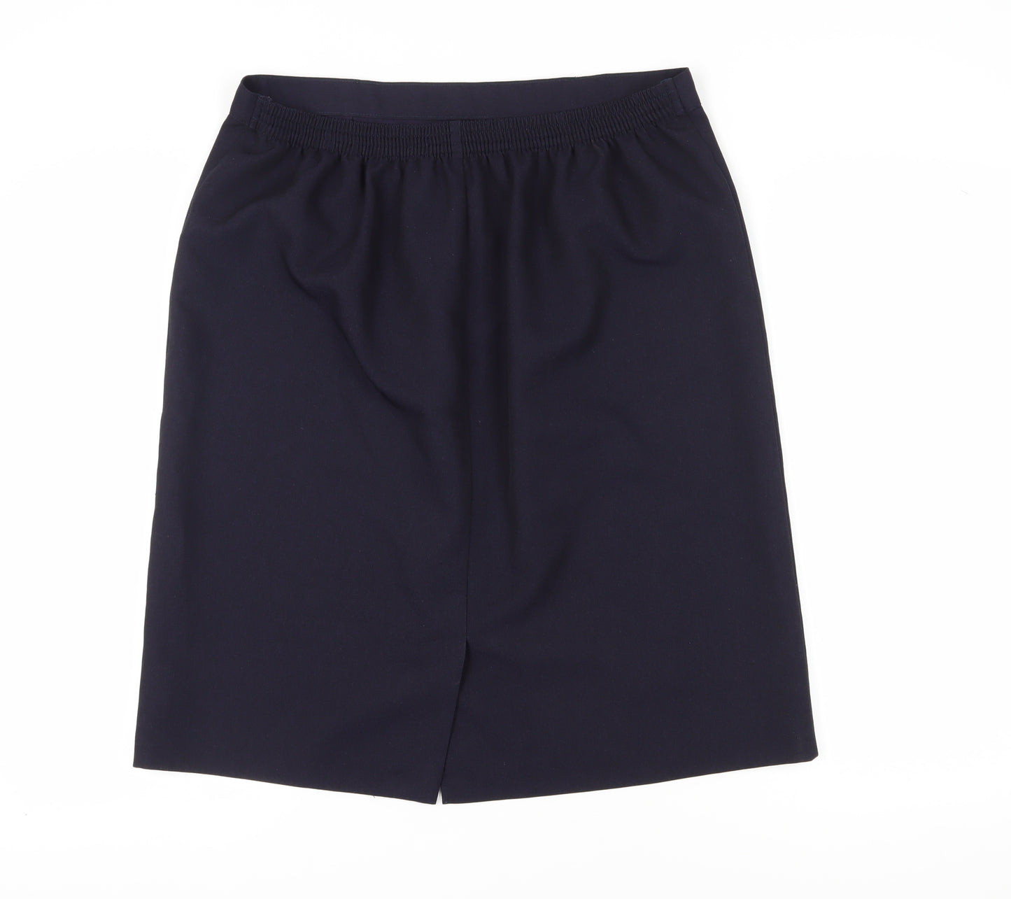 Bertetex Women's Blue Knee Length Pencil Skirt Size 18