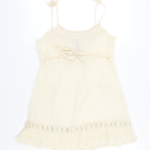 River Island Ivory Camisole Tank Top - Women's Size 12
