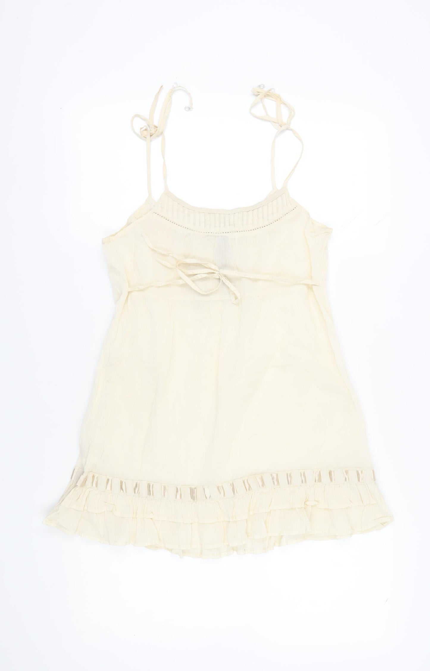 River Island Ivory Camisole Tank Top - Women's Size 12