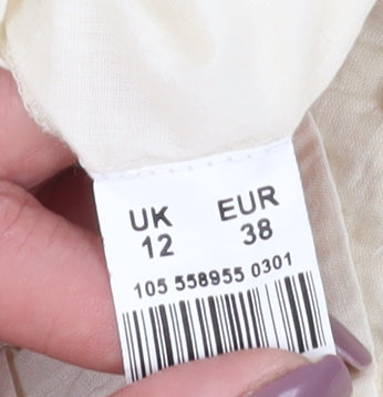 River Island Ivory Camisole Tank Top - Women's Size 12