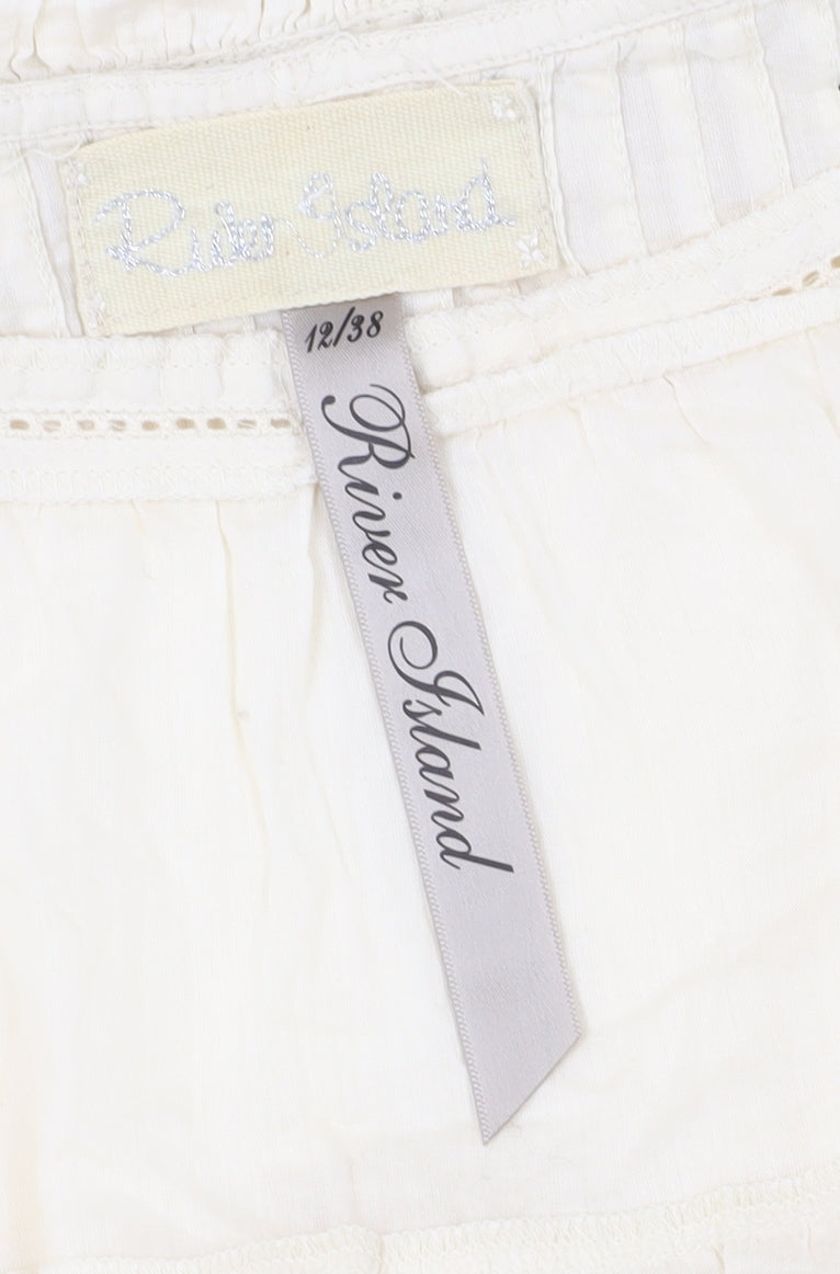 River Island Ivory Camisole Tank Top - Women's Size 12