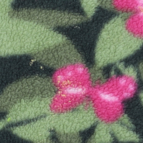 Peter Storm Girls Green Fleece Hoodie, 13 Years, Floral