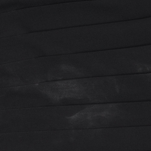 Amaranto Women's Black Pleated Skirt Size 18 Casual