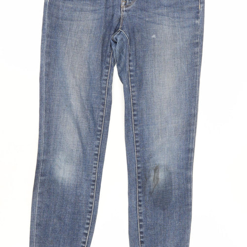 DKNY Women's Blue Skinny Jeans Size 4 With Pockets
