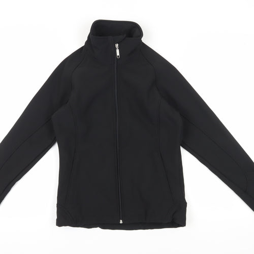 O Neills Women's Black Soft Shell Jacket Size 8