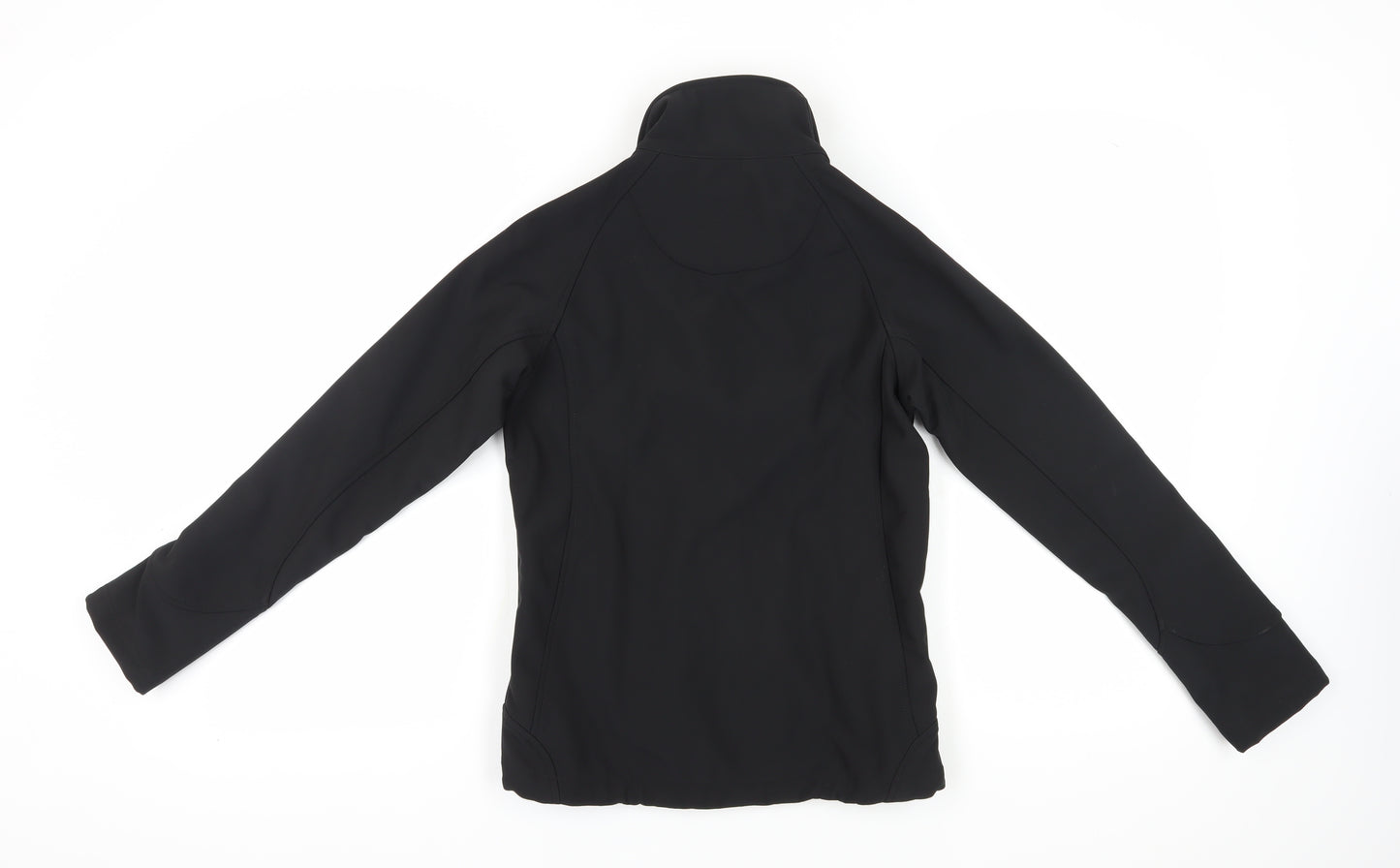 O Neills Women's Black Soft Shell Jacket Size 8