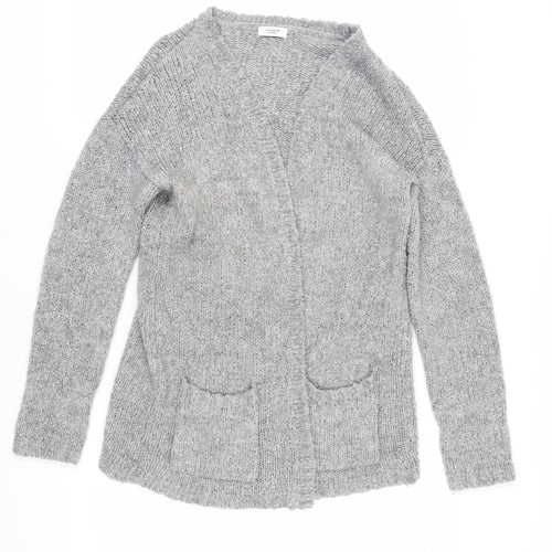Jacqueline de Yong Women's Grey Cardigan V-Neck L