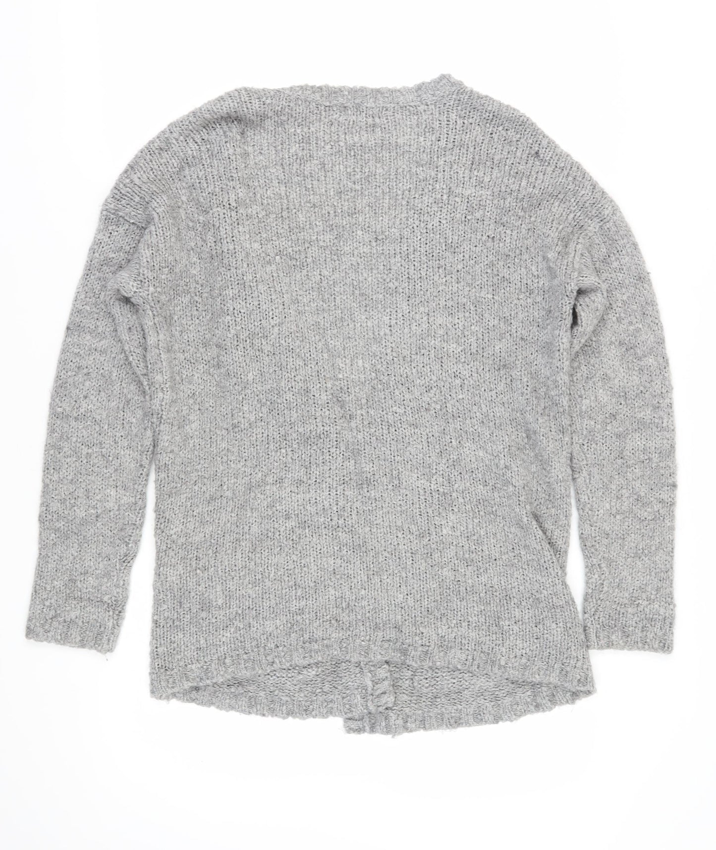 Jacqueline de Yong Women's Grey Cardigan V-Neck L