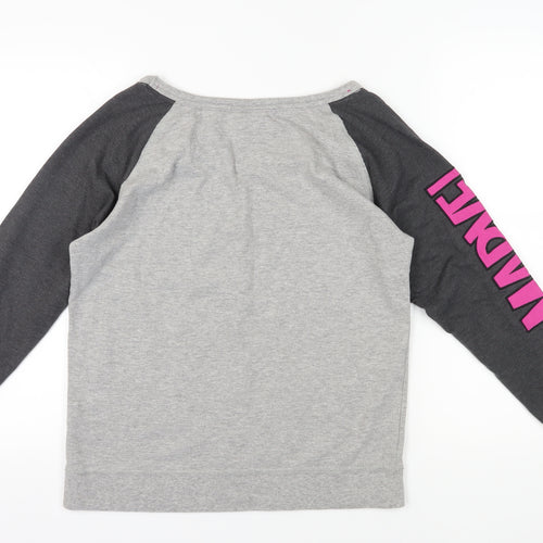 Marvel Women's Grey 14 Comics Superhero Pullover Sweatshirt