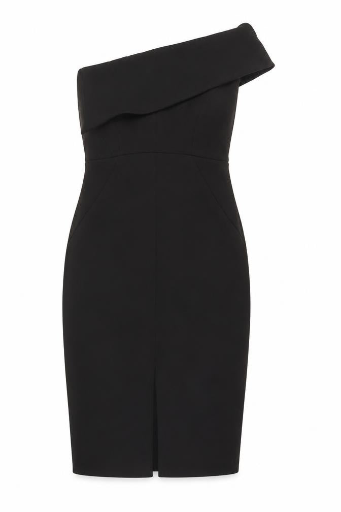 Whistles Women's Black Sheath Dress Size 8, Off Shoulder