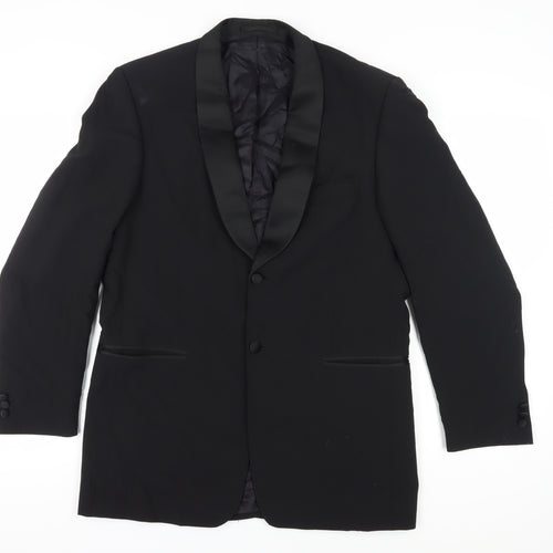 Pierre Cardin Black Men's Long Tuxedo Jacket 40L