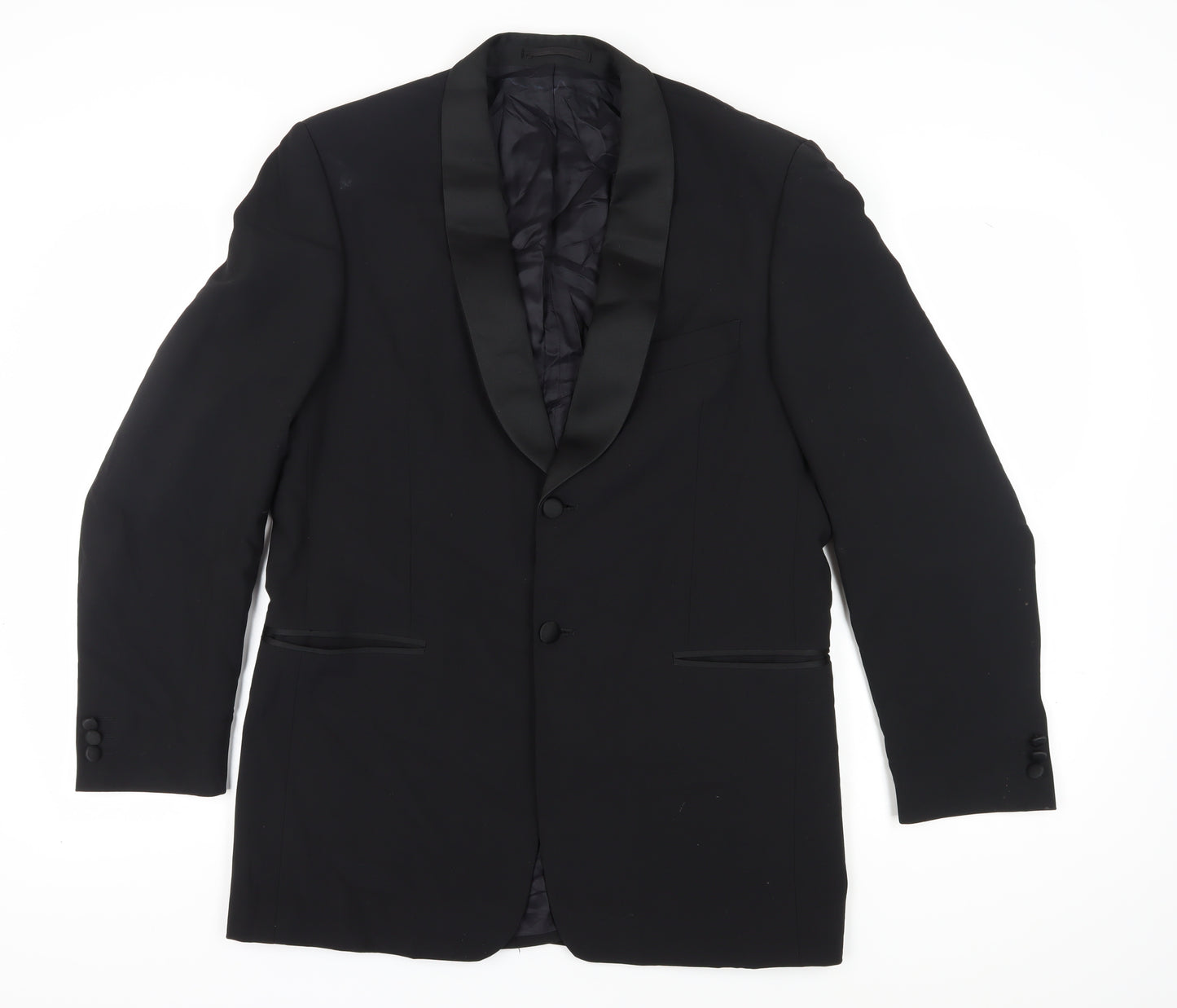 Pierre Cardin Black Men's Long Tuxedo Jacket 40L