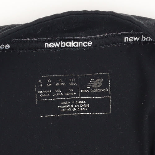 New Balance Men's Black XL Pullover Sweatshirt