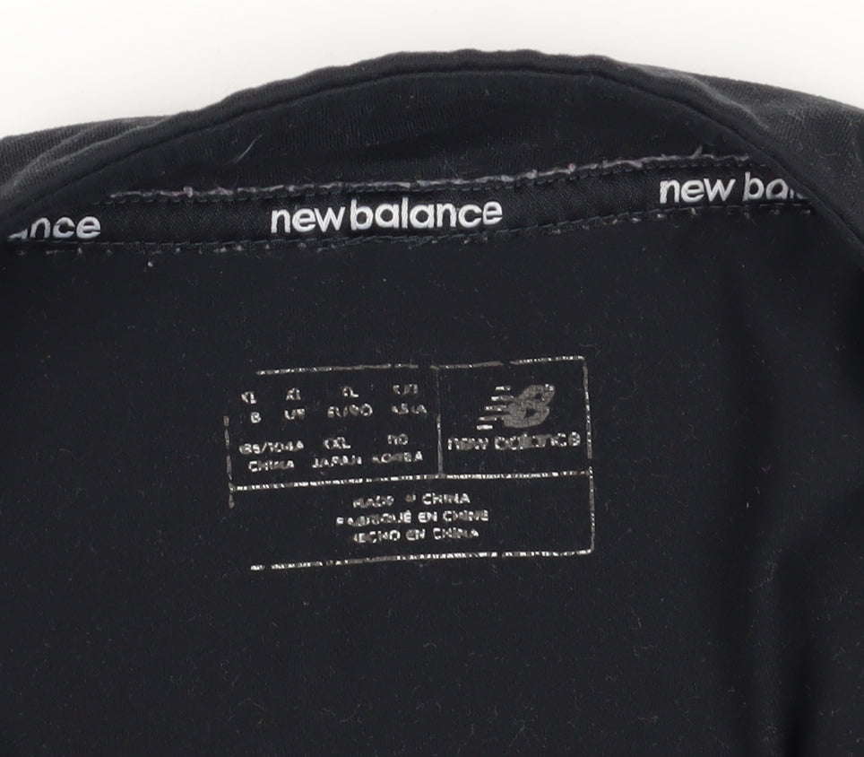 New Balance Men's Black XL Pullover Sweatshirt