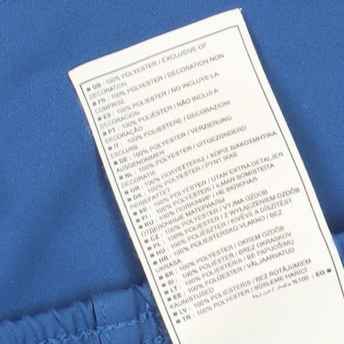 Nike Boys Blue 2-3 Years Athletic Football Shorts