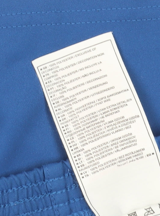 Nike Boys Blue 2-3 Years Athletic Football Shorts