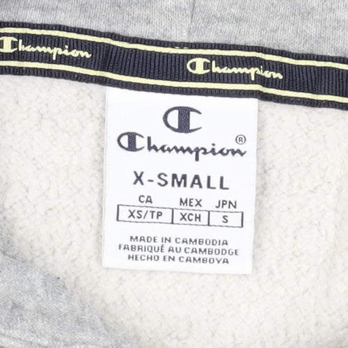 Champion Women's Grey Pullover Hoodie XS