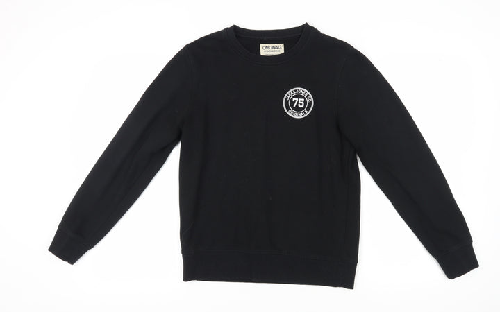 Jack & Jones Men's Black Pullover Sweatshirt S